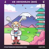 Professor Cardano's Nihonium Nh