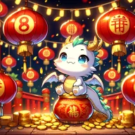 Lunar New Year 2024 Dragon