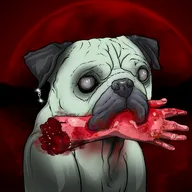 Space Pugs Zombie